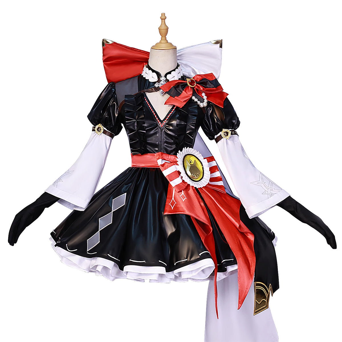 Genshin Impact KFC Lynette Cosplay Costume Costume - Tophatter Daily Deals